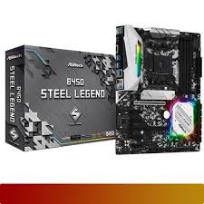 MOTHERBOARD ASROCK CHIPSET AMD B450 STEEL LEGEND SOCKET AM4