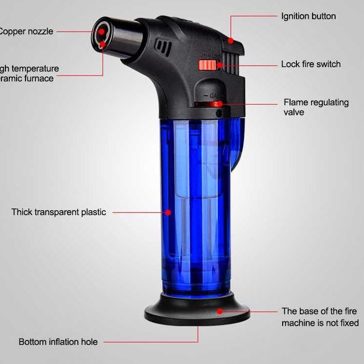 INSTANT SMALL Portable Gas Torch Butane REFILL Flame Gun BOBA KUE CAKE DAGING KOREK API MINUMAN CHEF