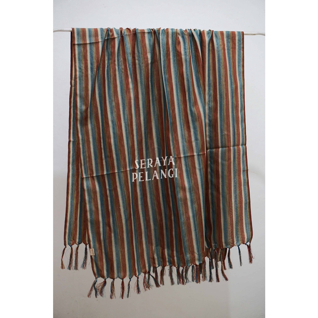 Pashmina Motif Garis 06 Ukuran Lebar | Selendang | Scarf | Syal | Shawl | Pasmina Kashmir | Souvenir | Hadiah Ulang Tahun | Birthday Gift | Aksesoris Fashion Wanita Pria | Premium Import Quality | Luxury Scarf | Grosir Murah | Wraps | Luxury Scarf