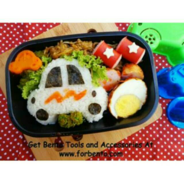 Cetakan Nasi Bento Sanwich mobil