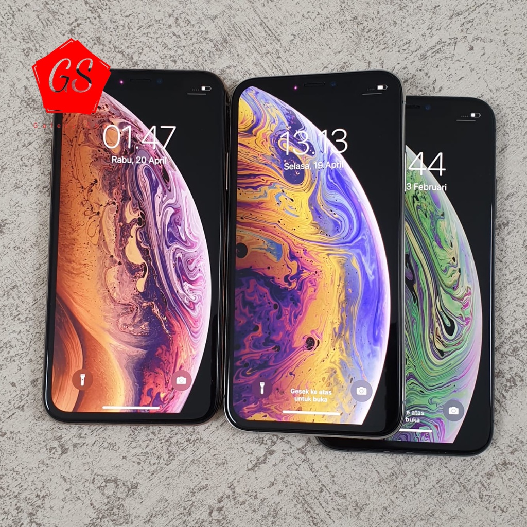 IPHONE XS 512GB 256GB 64GB Second Ori Mulus Fullset