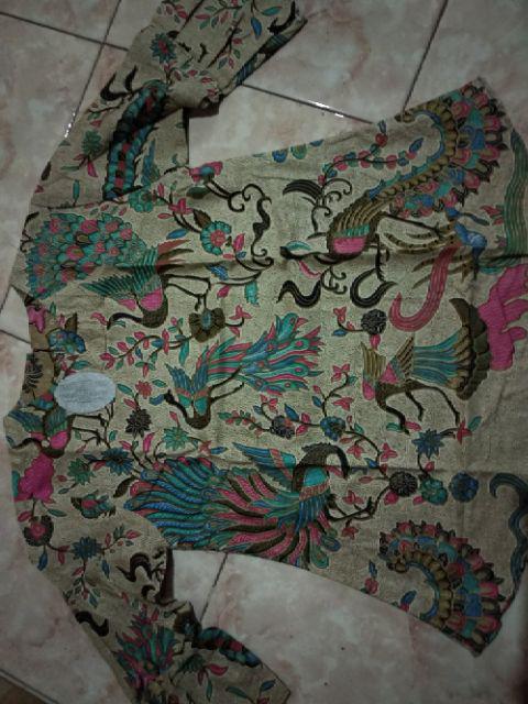 Atasan Batik Dolby Dolbi Dobby Doby Tenun Sutra Tulis Halus Katun Atbm Baron Sarimbit Atasan