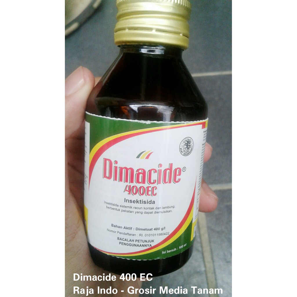 Insektisida Cair Dimacide 400ec 100 Ml Untuk Pembasmi Hama Sayuran Ori