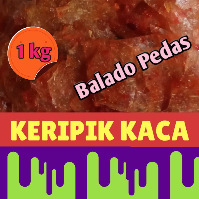 

Keripik Kaca Balado Pedas 1 Kg