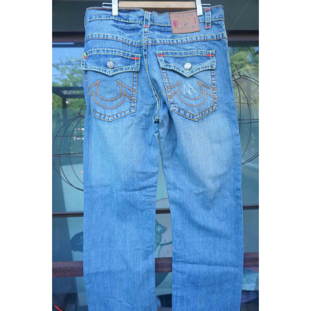Jeans Pria True Religion Blue Size 36