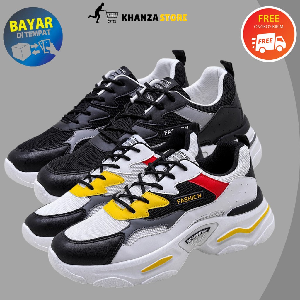 Sepatu Olahraga Cowok Sneakers Remaja Pria Import Terbaru Sepatu Kets Laki laki Dewasa