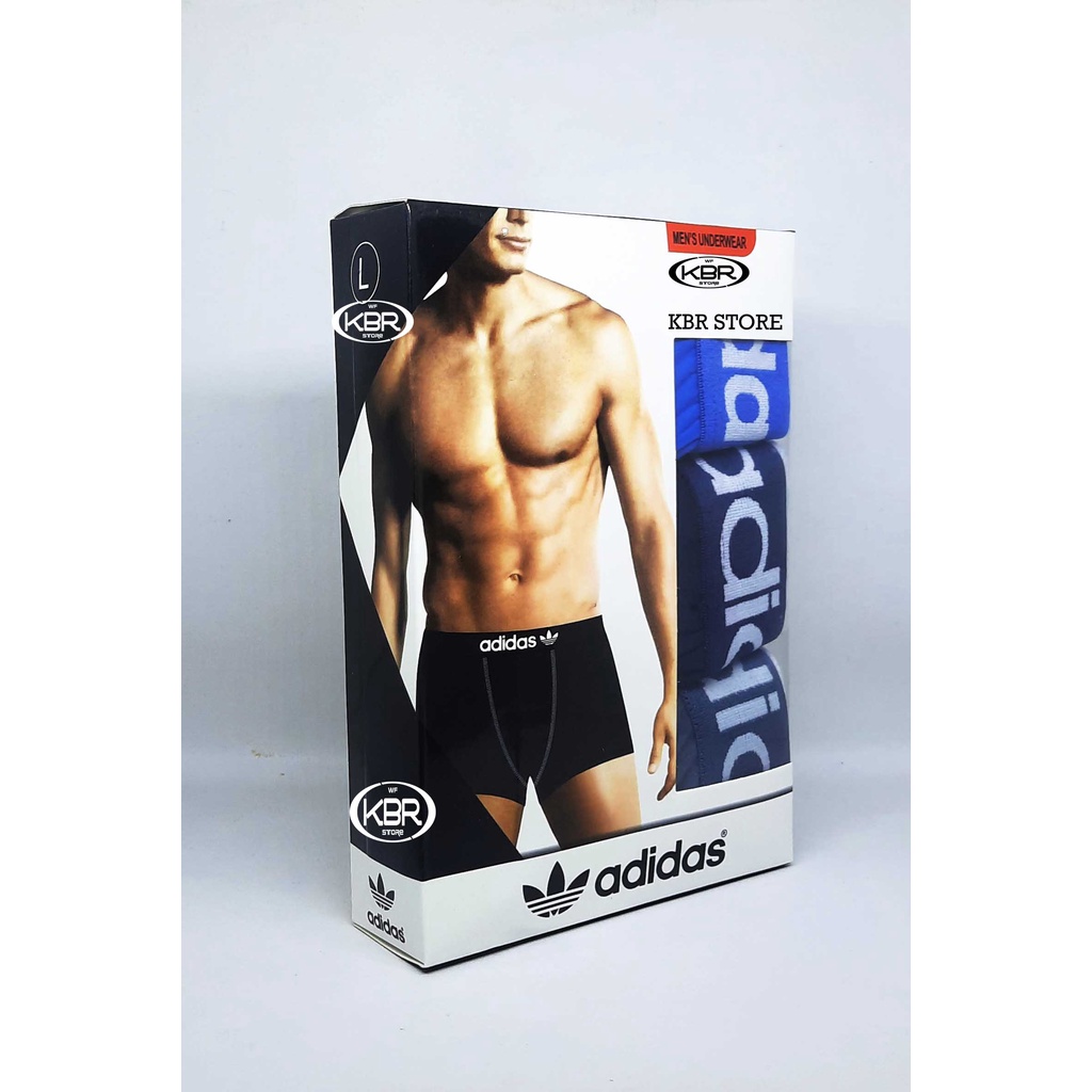 isi 3 pcs celana dalam pria 3 pcs boxer pria wf store