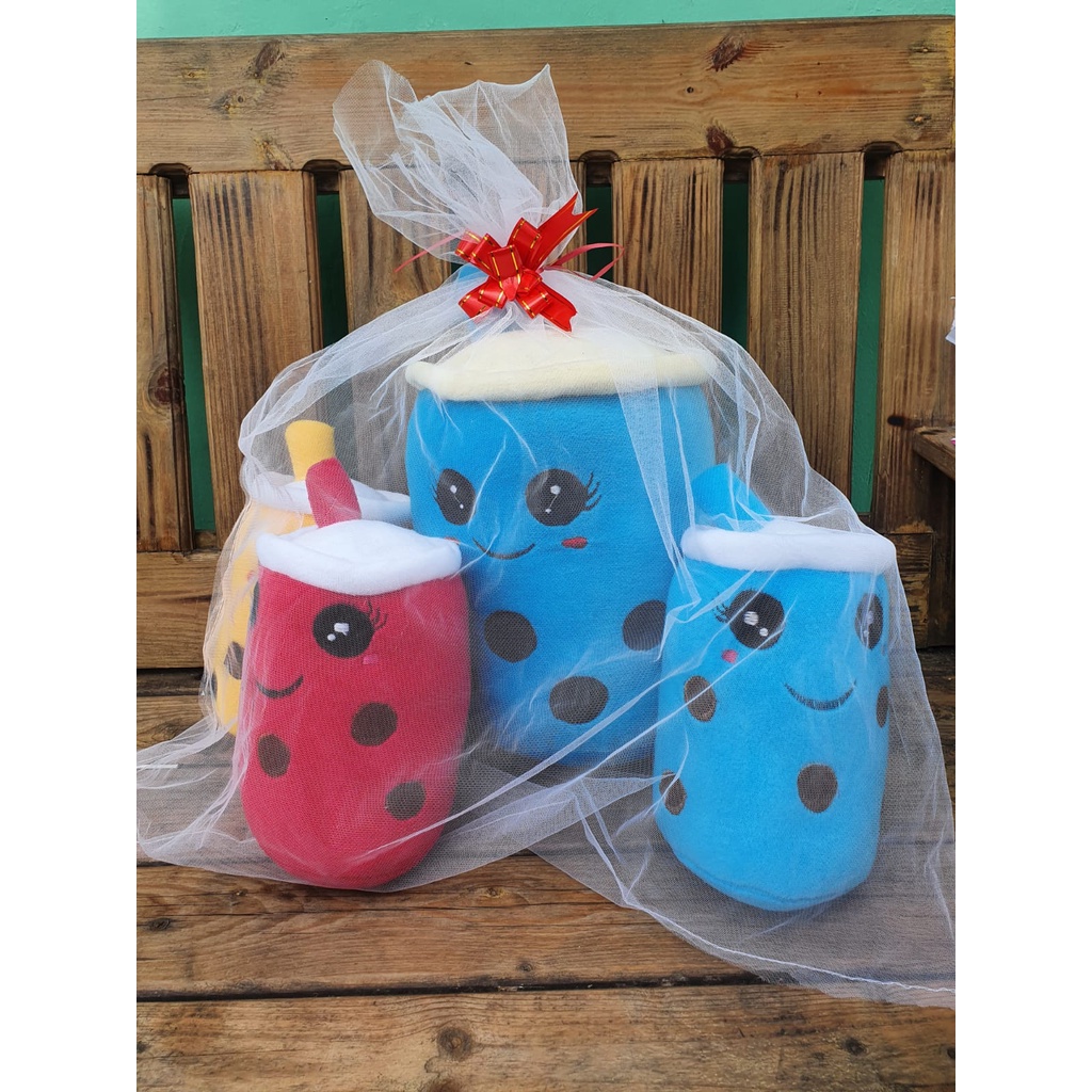 boneka boba beranak 3 free jaring dan pita