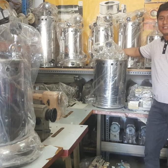Setrika Uap/ Boiler Laundry Maomoto Kuat Murah