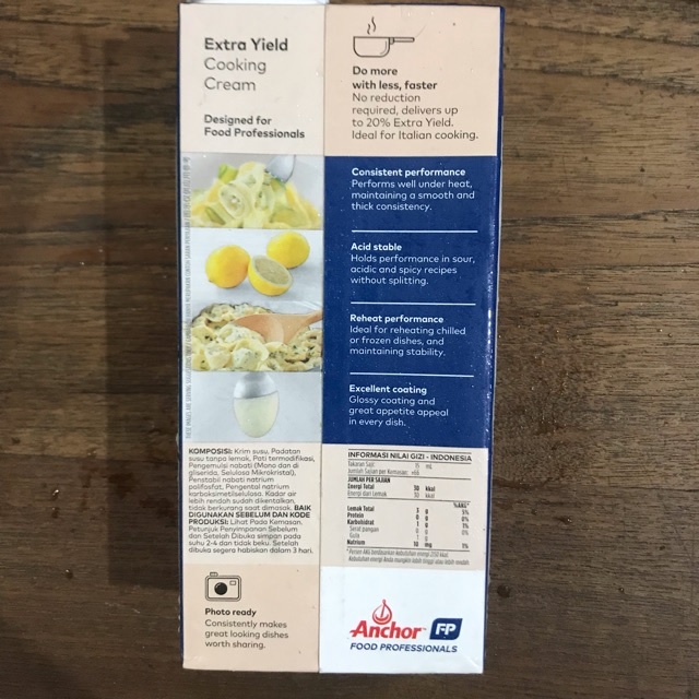 

GOSEND ONLY - Anchor Extra Yield Cooking Cream 1liter !!