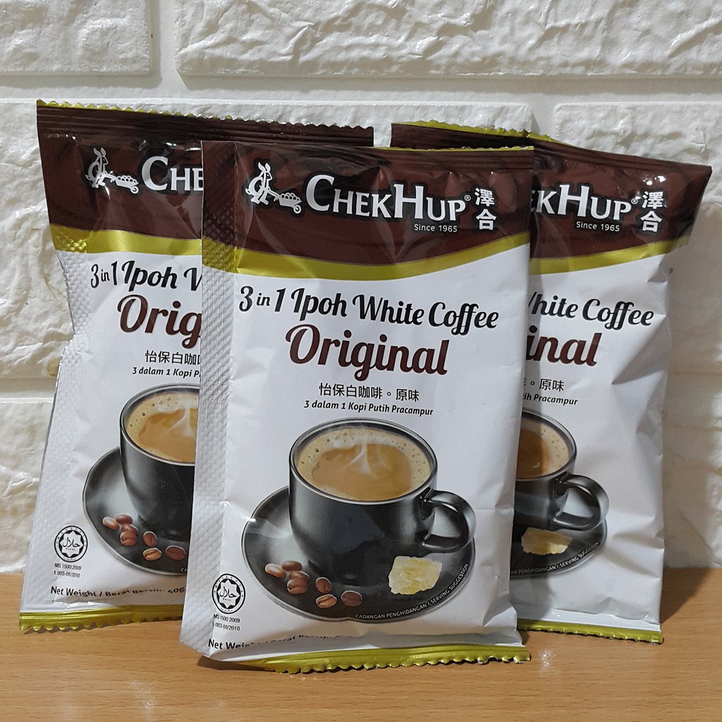 

ChekHup 3 in 1 Ipoh White Coffee Original Sachet