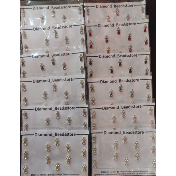 Payet Rangkai Leher Premium | Payet rangkai tabur | Payet Kristal Jahit