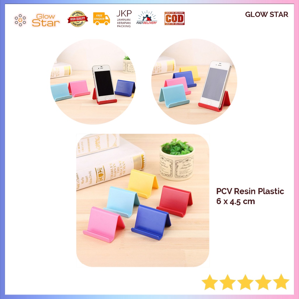 Cute Smartphone Holder , Tempat Wadah penyangga HP - Multi-Color