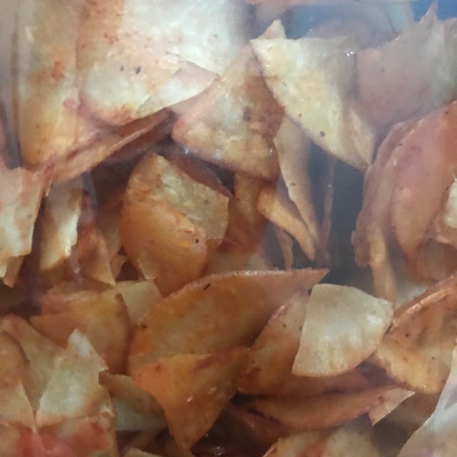 

Keripik singkong pedes manis
