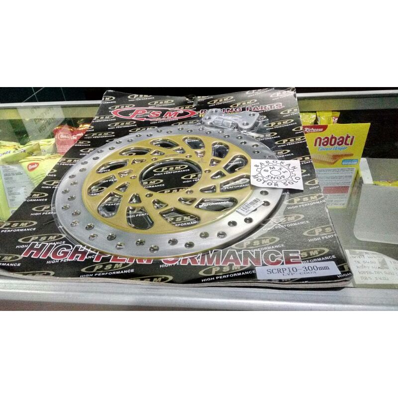 Piringan Cakram Depan Scorpio Floating 300 Mm PSM