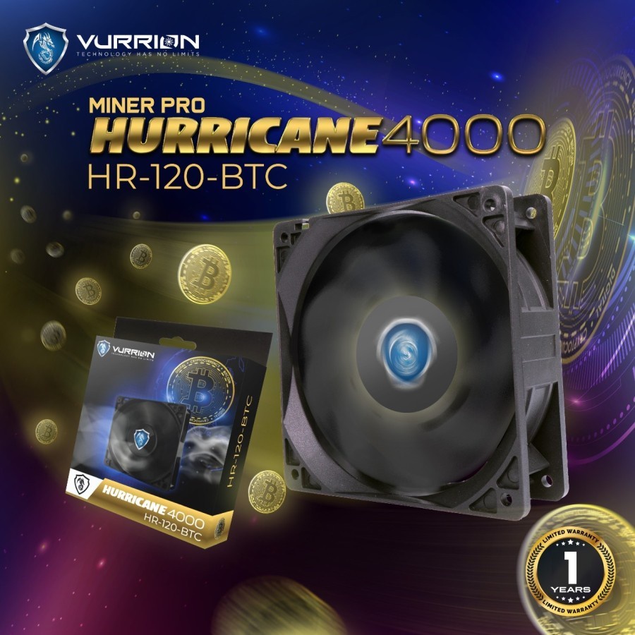 VURRION HURRICANE MINING FAN 4000 RPM