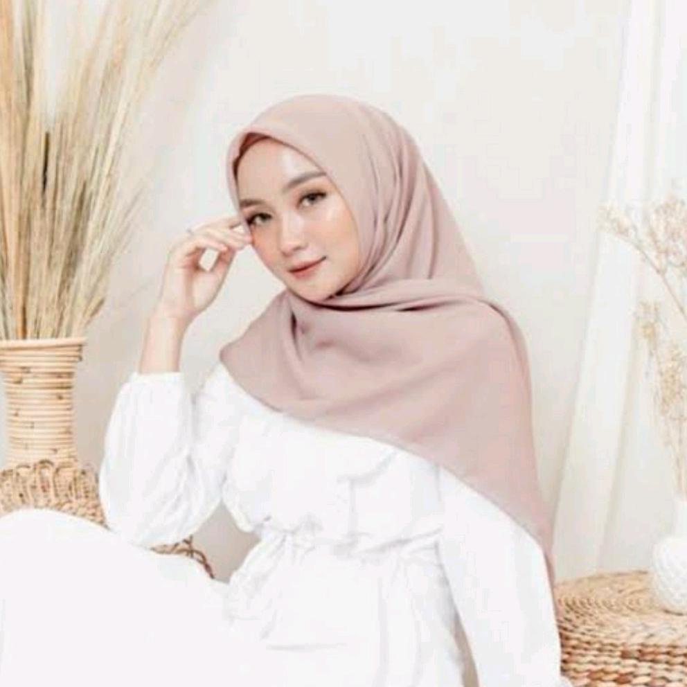 Hijab Bella Square Kerudung Polycotton Premium Anti Letoy