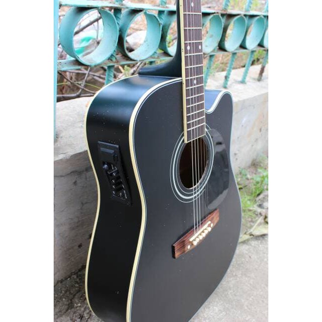 Gitar Semi akustik / akustik elektrik blackdoff EQ 7545 R