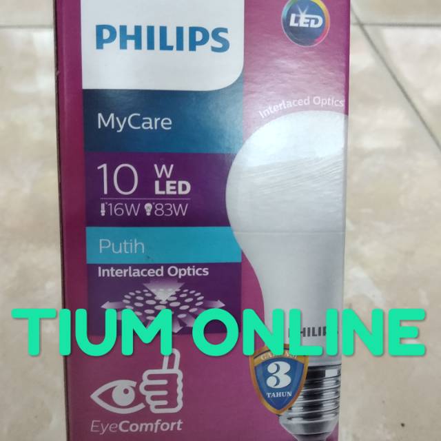 Lampu Philips Led 10 Watt