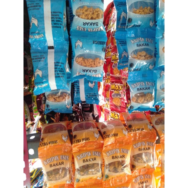 

kripik usus bakar