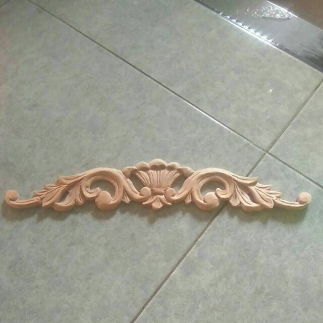 Ukiran dekorasi furniture ukir tempel murah jepara