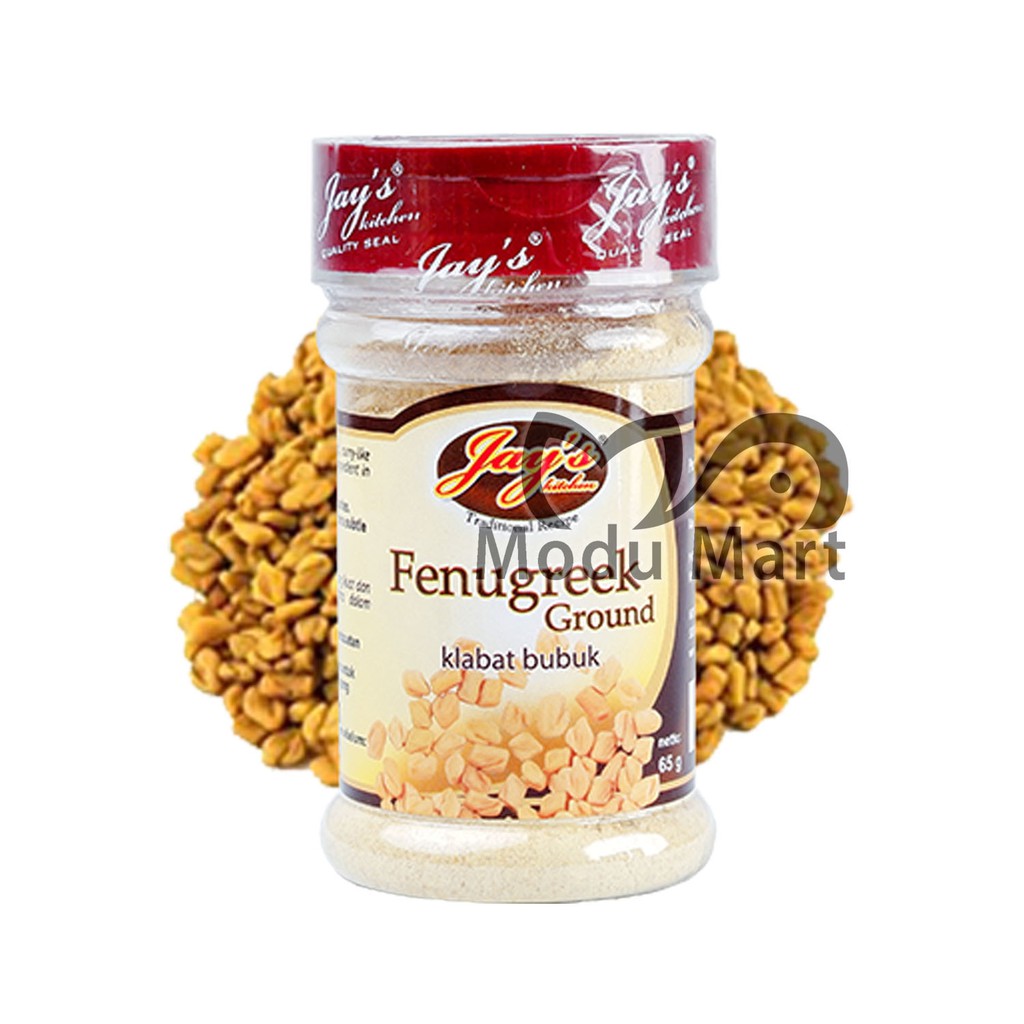 

JAYS KITCHEN Fenugreek Ground Powder 65g - Jay's Kitchen Rempah Klabat Bubuk Kelabat