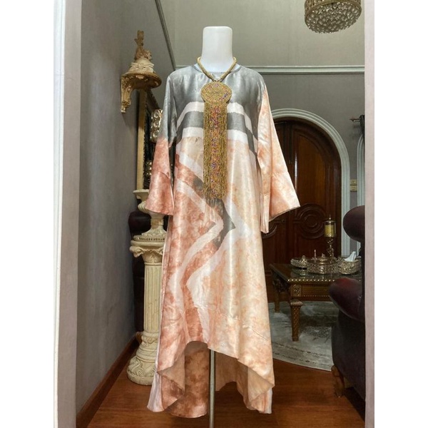 Zaja - Baju Atasan Muslim Perempuan Pakaian Tunik Tie Dye Perempuan Modern Fashion Muslimah Cewek Kekinian Baju Kemeja Muslim Full Warna Perempuan Terbaru