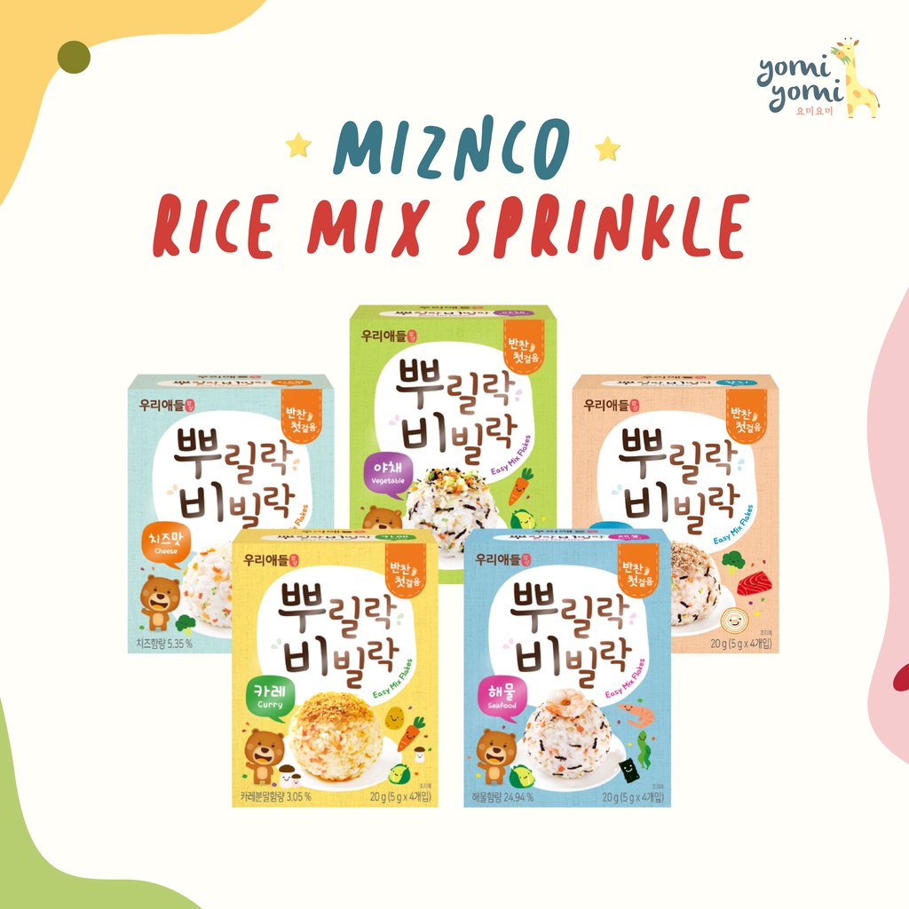 RICE MIX &amp; SPRINKLE/ KOREA BABY FOOD/KOREA BABY SNACK