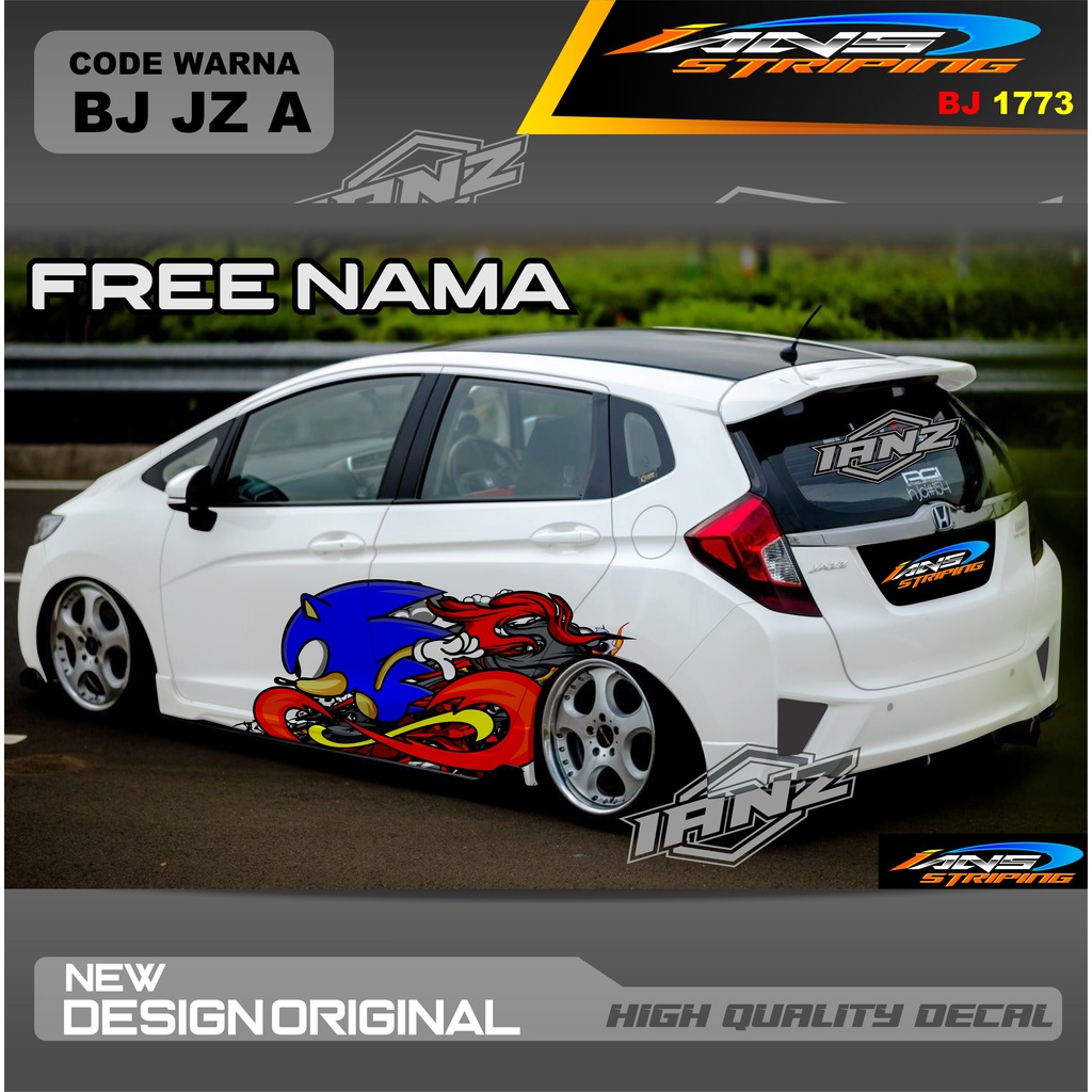 DECAL STICKER AYLA AGYA AVANZA SWIFT YARIS / STIKER MOBIL DECAL MOBIL / STIKER VARIASI MOBIL AGYA AYLA JAZZ SITI CITY / DECAL STIKER MOBIL