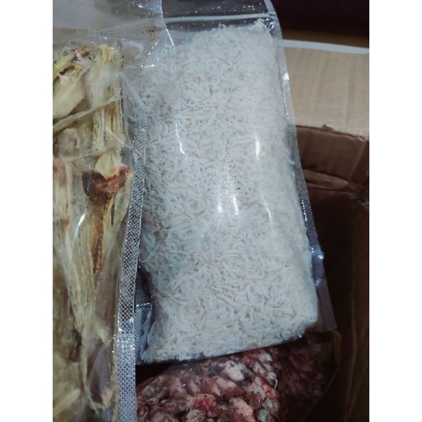 

baby cumi dan ikan asin