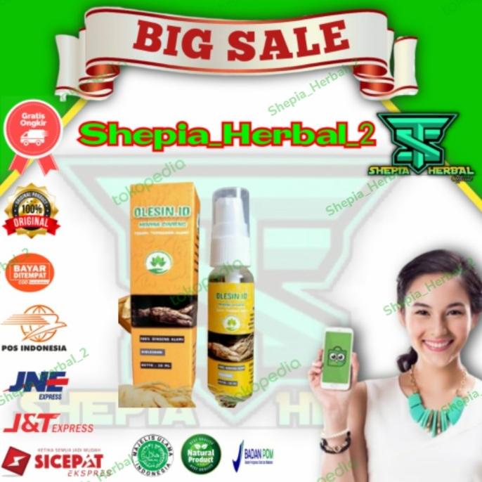 Kualitas terbaik] Olesin ID Asli Minyak Ginseng Obat Oles Benjolan Original Herbal
