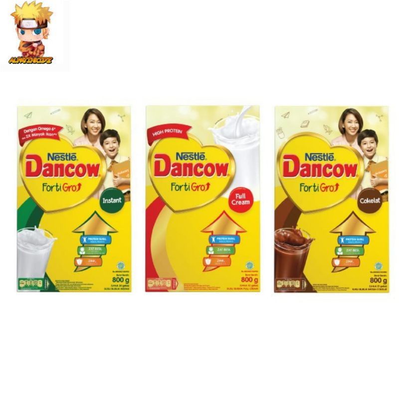 

Nestle Dancow Fortigro Instan/Fullcream/Cokelat - Kemasan Baru