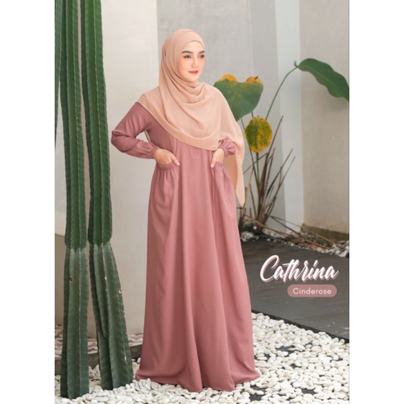 CATHRINA BY ANB/Open distributor/Open Agen/Open Reseller/Gamis simple/Gamis Viral/Gamis ori/ Gamis b