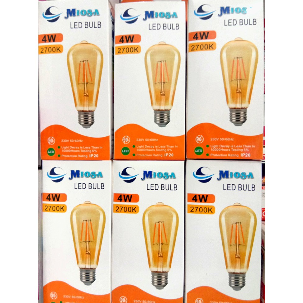 LAMPU FILAMEN 4W MIOSA - LAMPU PIJAR