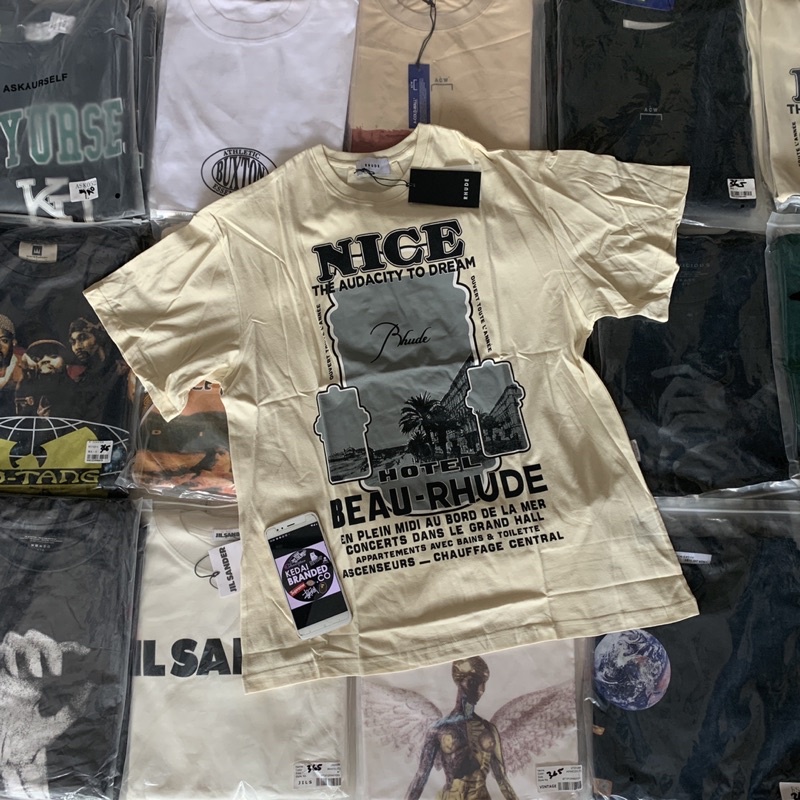 RHUDE NICE (cream)