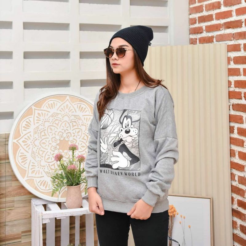 Sweater Wanita Pria Disney/Goofy