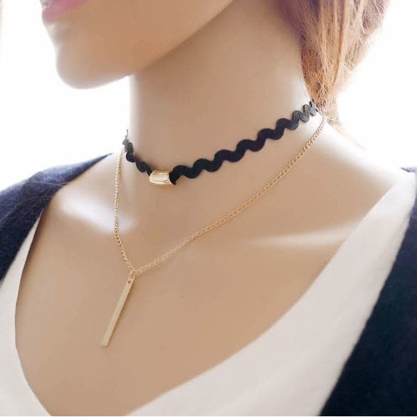 CVCV305 KALUNG CHOKER SIMPLE PENDULUM / KALUNG KOREA