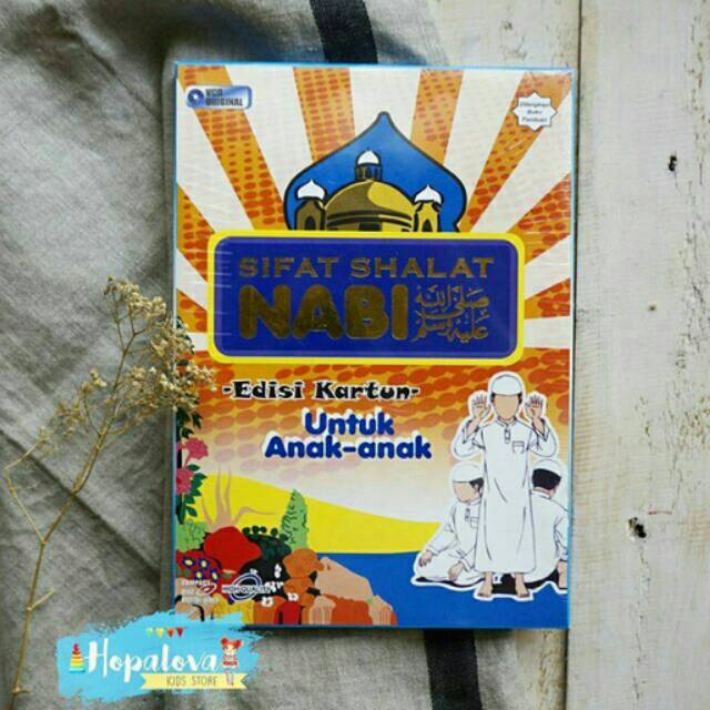 VCD Sifat Sholat Nabi Edisi Kartun untuk Anak-anak.