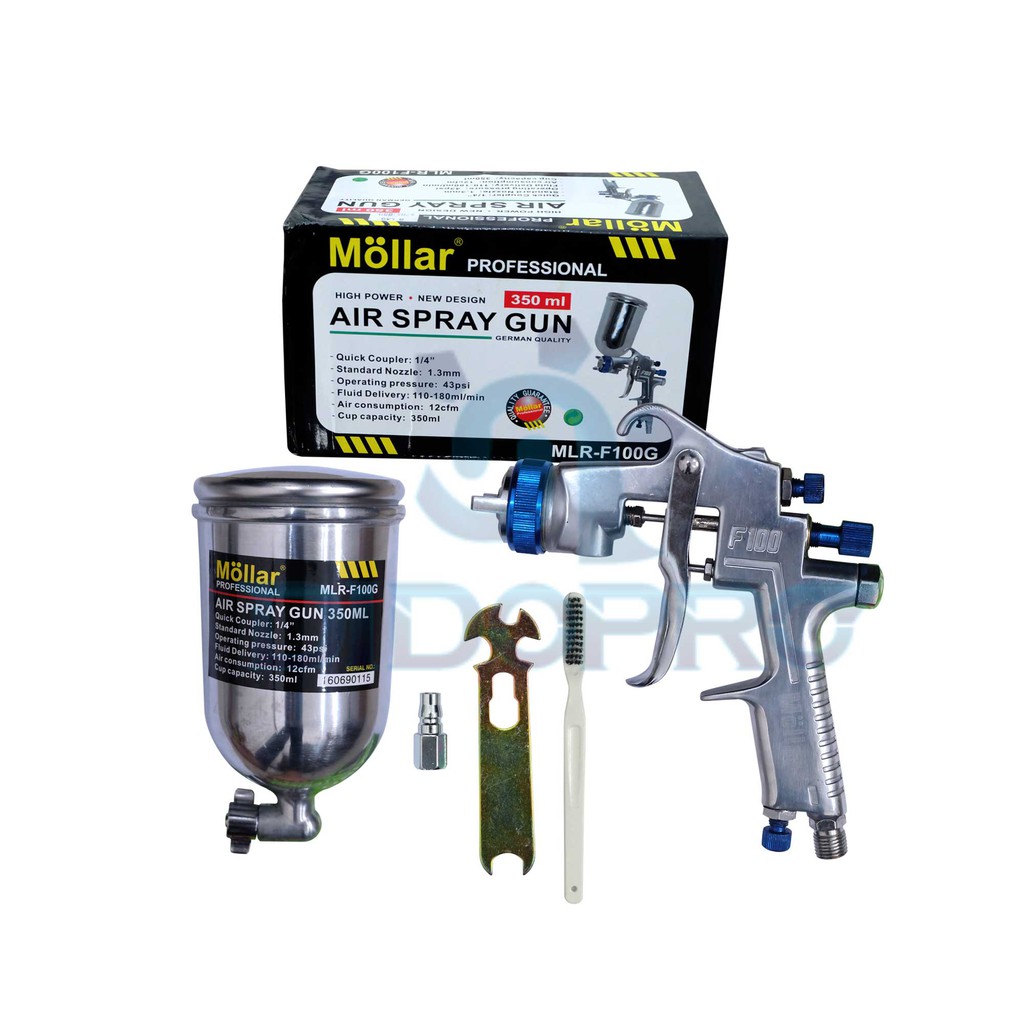 Spray Gun Mollar MLR-F100G 350ml