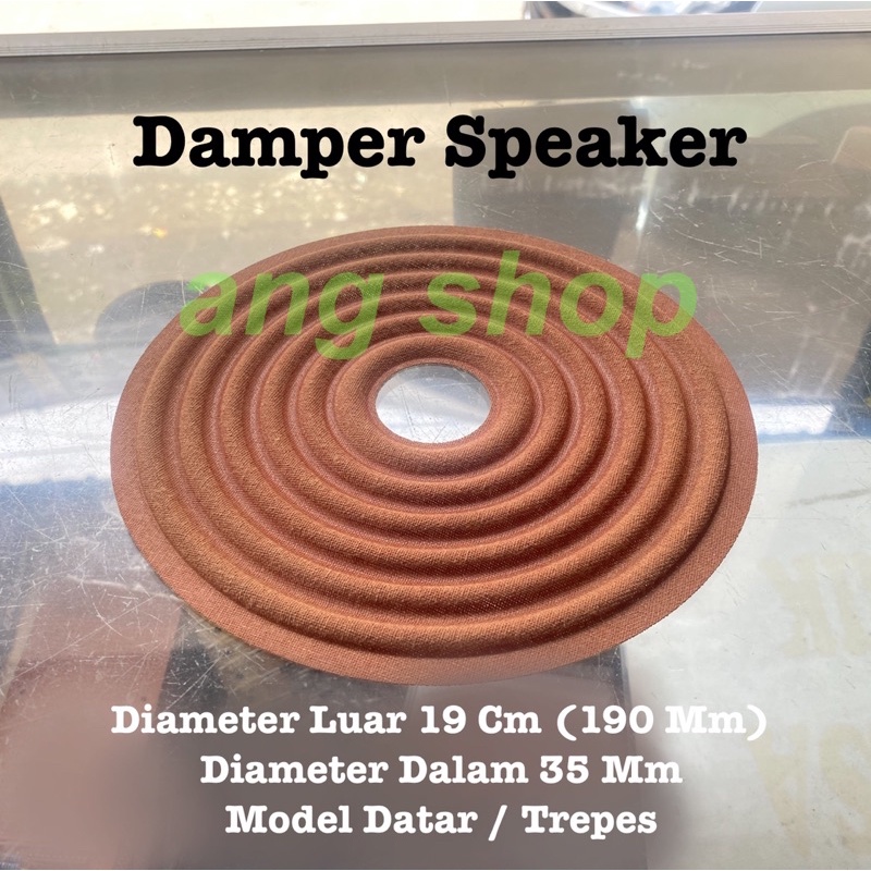 Damper Speaker 15 18 Inch 19 Cm 190 Mm 19Cm Coil 35 Mm 35Mm Datar Trepes