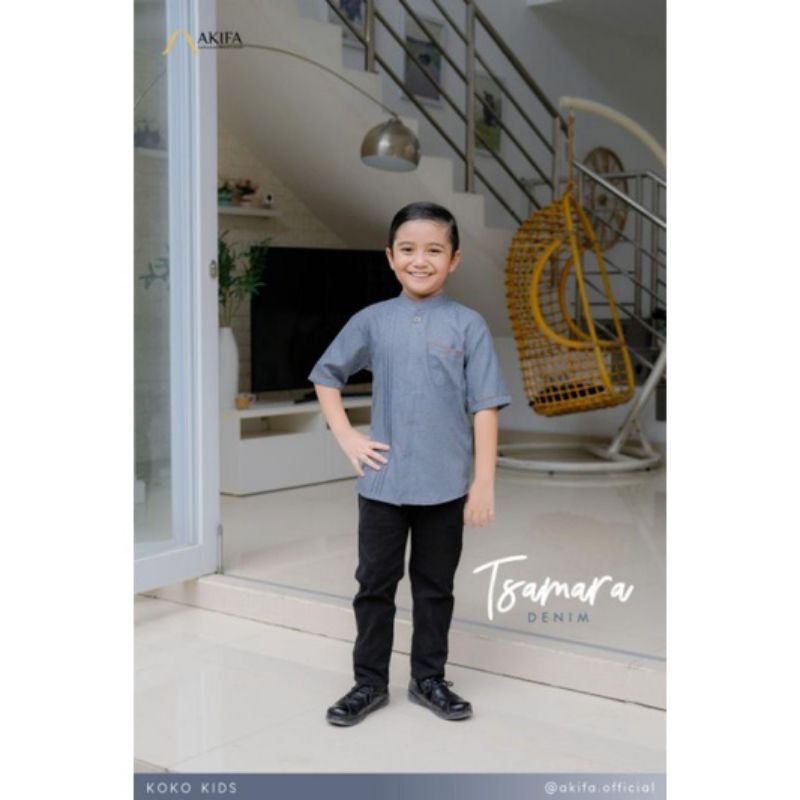 Koko dan Gamis Anak tSamara by akifa