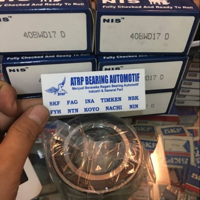 Bearing as roda depan toyota yaris dan new vios 2007 NIS