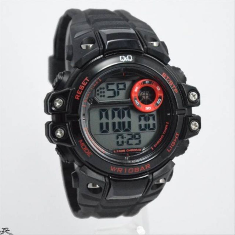 Jam Tangan Pria Q&amp;Q QnQ QQ M151 M151J Digital Original Water Resist