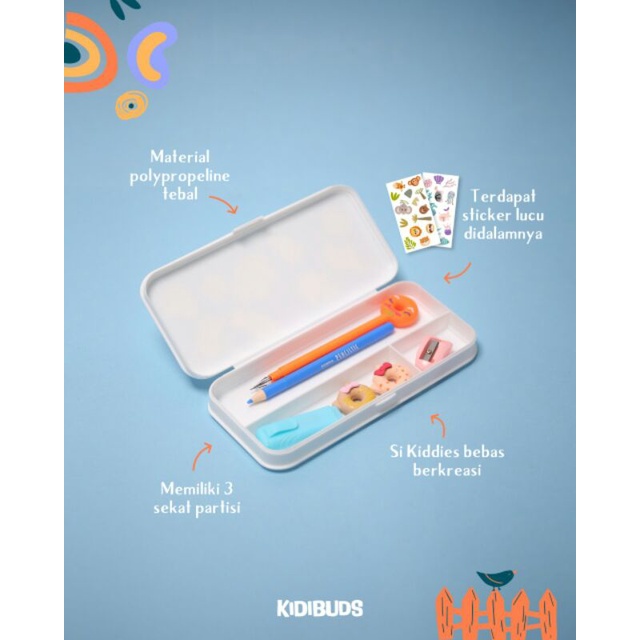 

pencil box kidiBuds