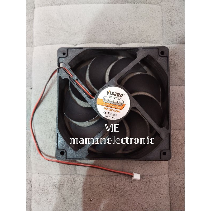 Fan 12Cm DC 12V Visero / Hanaya / KLOP