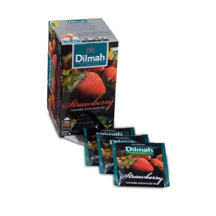 

Dilmah Strawberry Flavoured Tea Per Sachet Teh Ceylon Hitam Strawberry