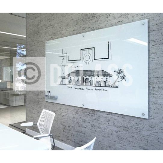 

Magnetic Glassboard 80 x 180 / Papan Tulis Kaca Magnet 80 x 180