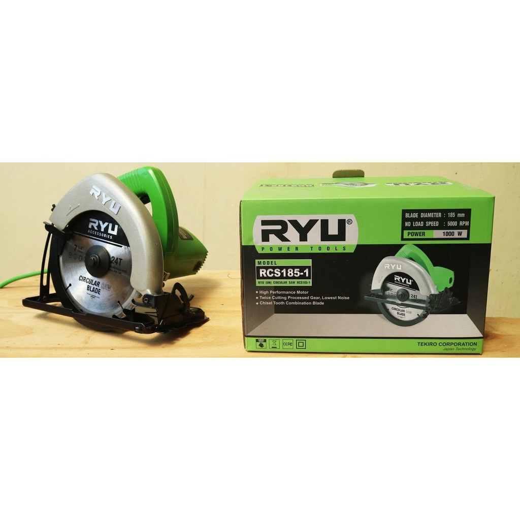 Circle Ryu / Circular Saw / Mesin Potong Circle Ryu 7 Inch Original Ryu Termurah