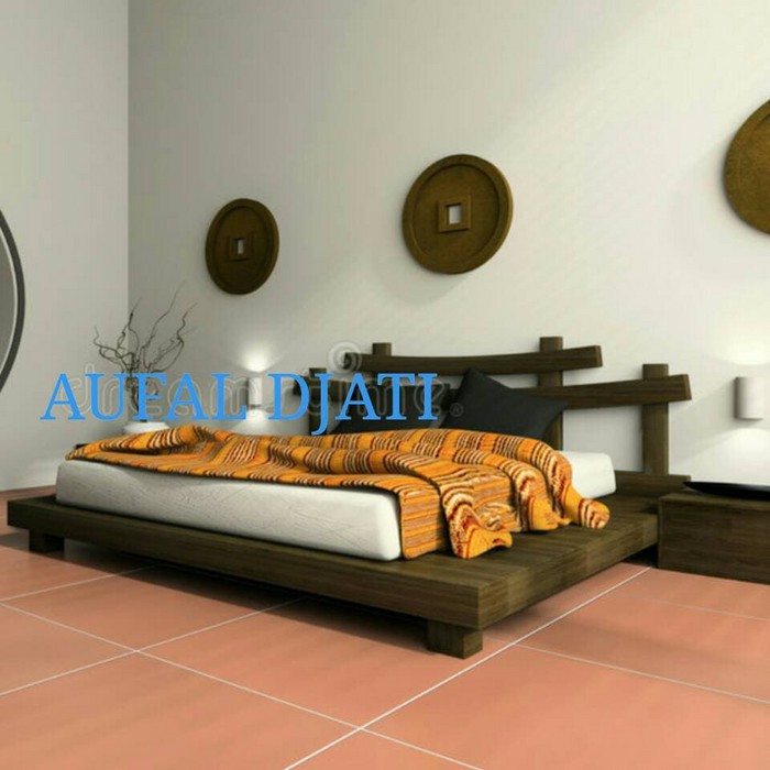 Set kamar dipan ranjang tempat tidur minimalis jati antik modern