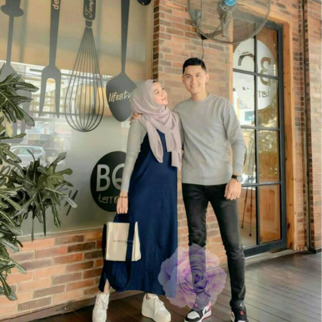 couple muslim / couple polos / cp muslimah / gamis muslim / cp remus